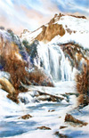 Link to the enlargement page for Spearfish Canyon Falls